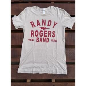 Randy Rogers Band Lightning Bolt T-Shirt Small RRB Texas Country